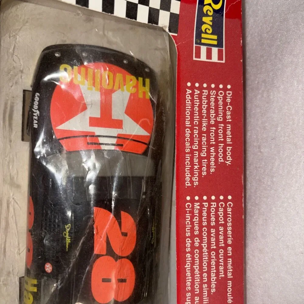 1992 Revell 1:24 #28 DAVEY ALLISON Havoline Ford Thunderbird NASCAR Die-Cast Car
